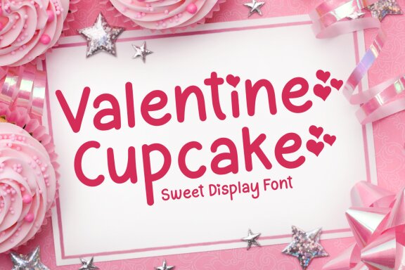 Valentine Cupcake FREE Font