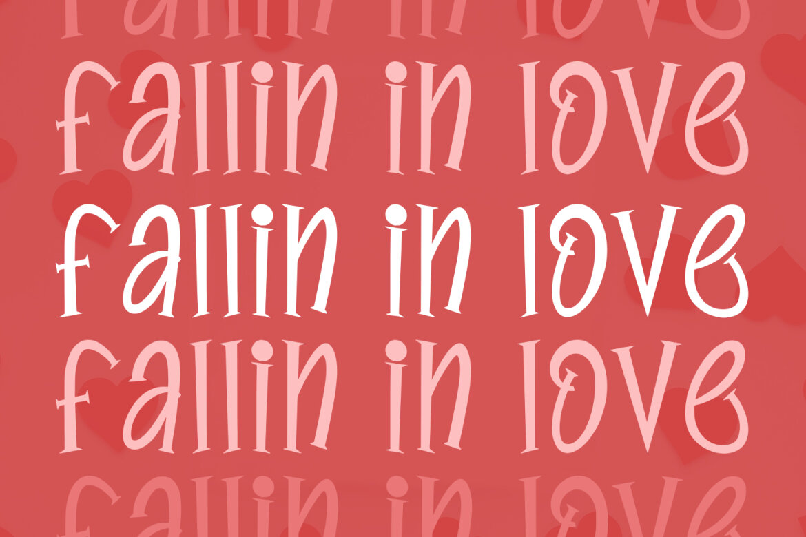 Lovienz Display FREE Font - view 5