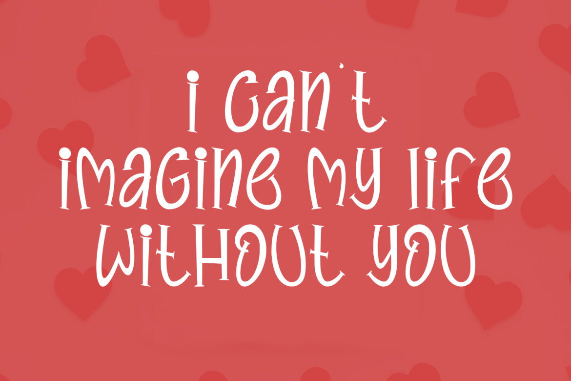 Lovienz Display FREE Font - view 6