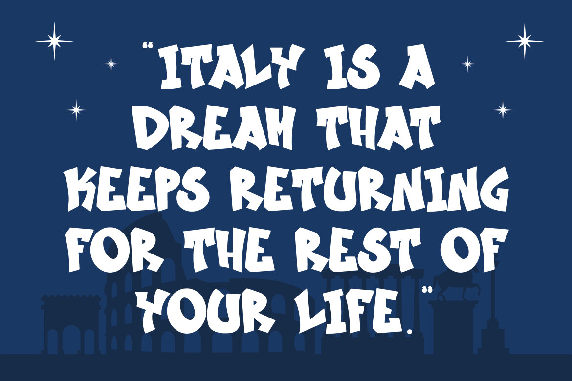 Milan Midnight FREE Font - view 6