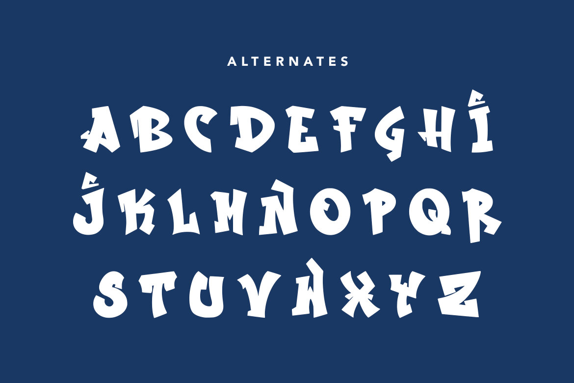Milan Midnight FREE Font alternate