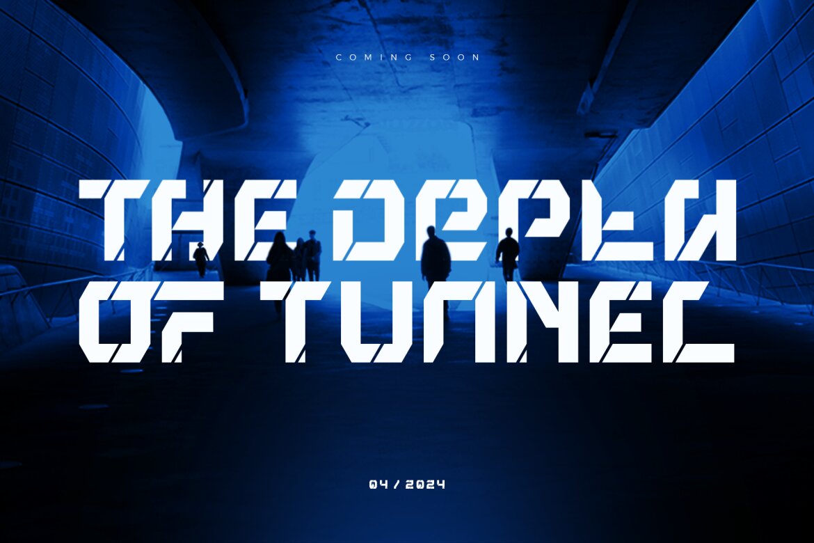 Alkeron - FREE Display Futuristic Font alternate