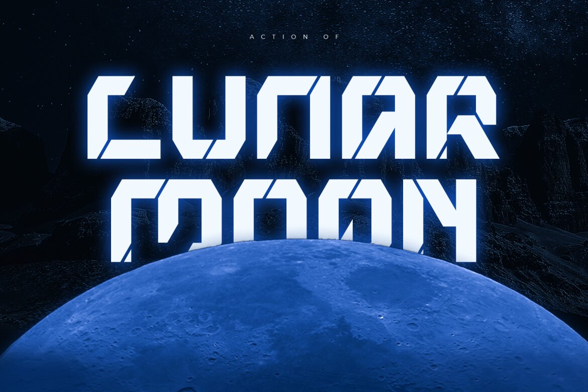 Alkeron - FREE Display Futuristic Font - view 3