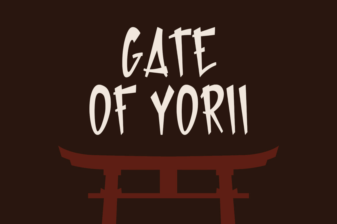 Kooshi Japanese FREE Font - view 4