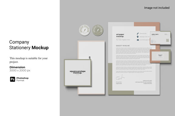 Company Stationery FREE Mockup