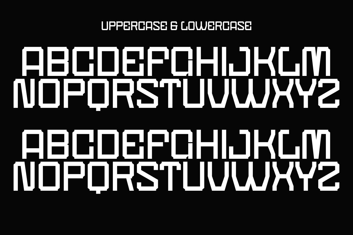 KIDBOMBA FREE Tech Font alternate