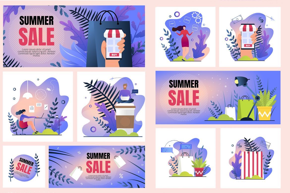 Business Summer Time Scenes alternate