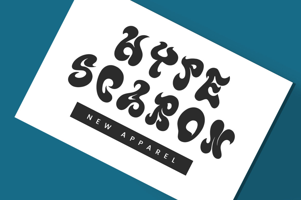 Lengie Experimental FREE Display Font - view 3