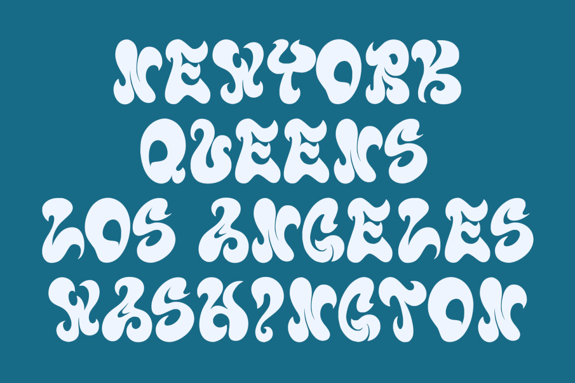 Lengie Experimental FREE Display Font - view 5