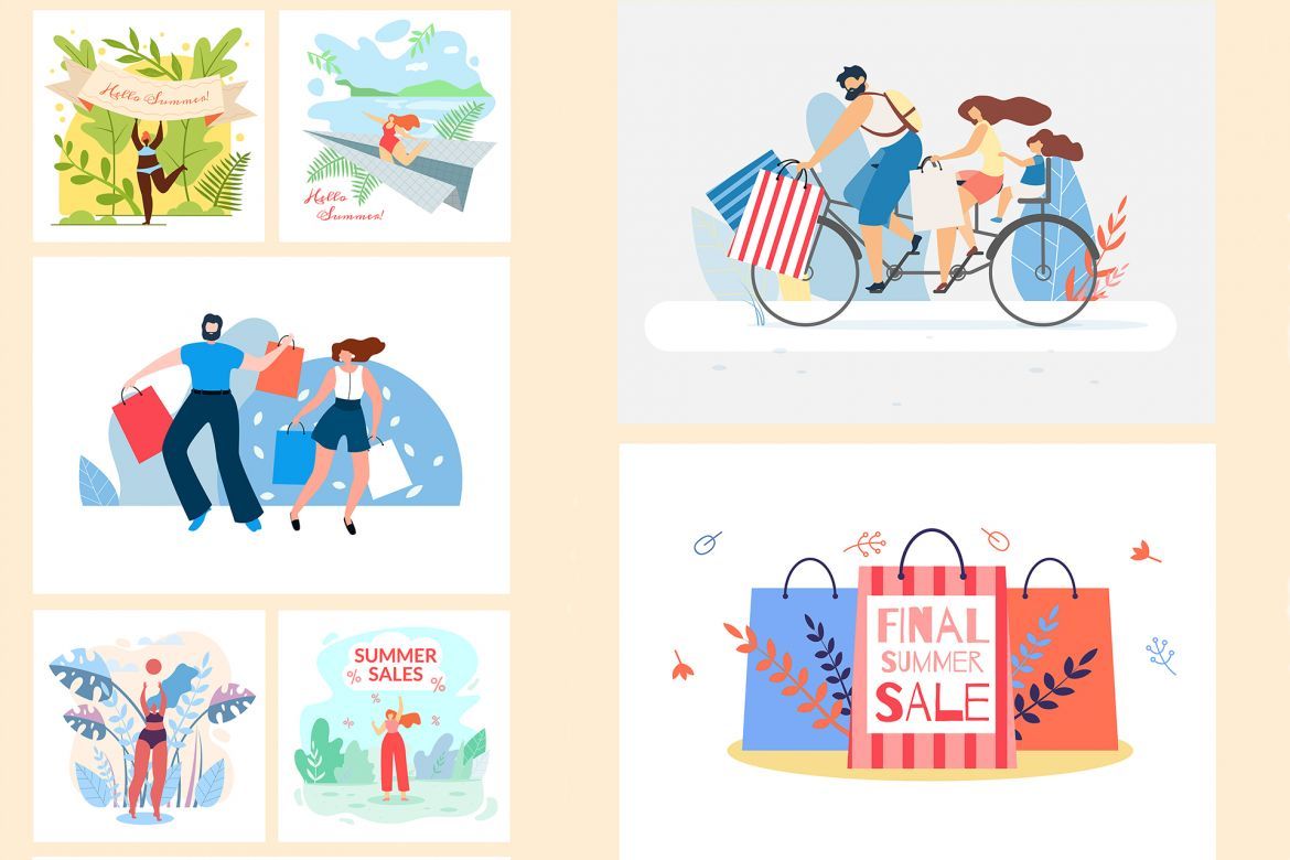 Summer Sale Time Scenes alternate