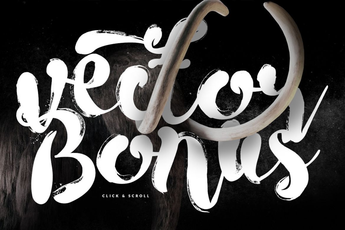 Morracle Brush Font - view 4