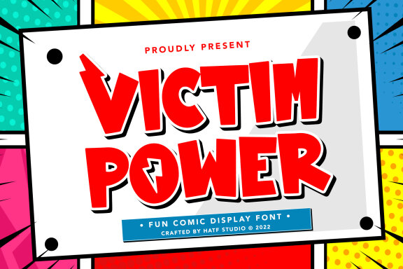 Victim Power FREE Font