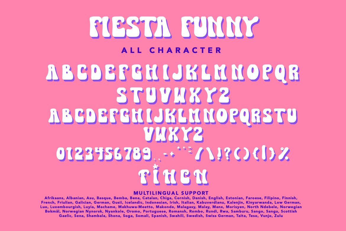 Fiesta Funny FREE Font - view 7
