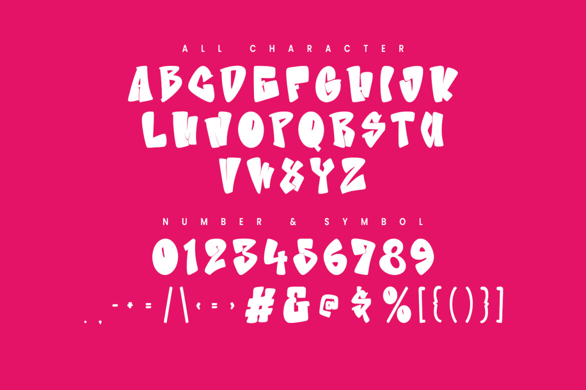 Dypre Graffiti FREE Display Font - view 7