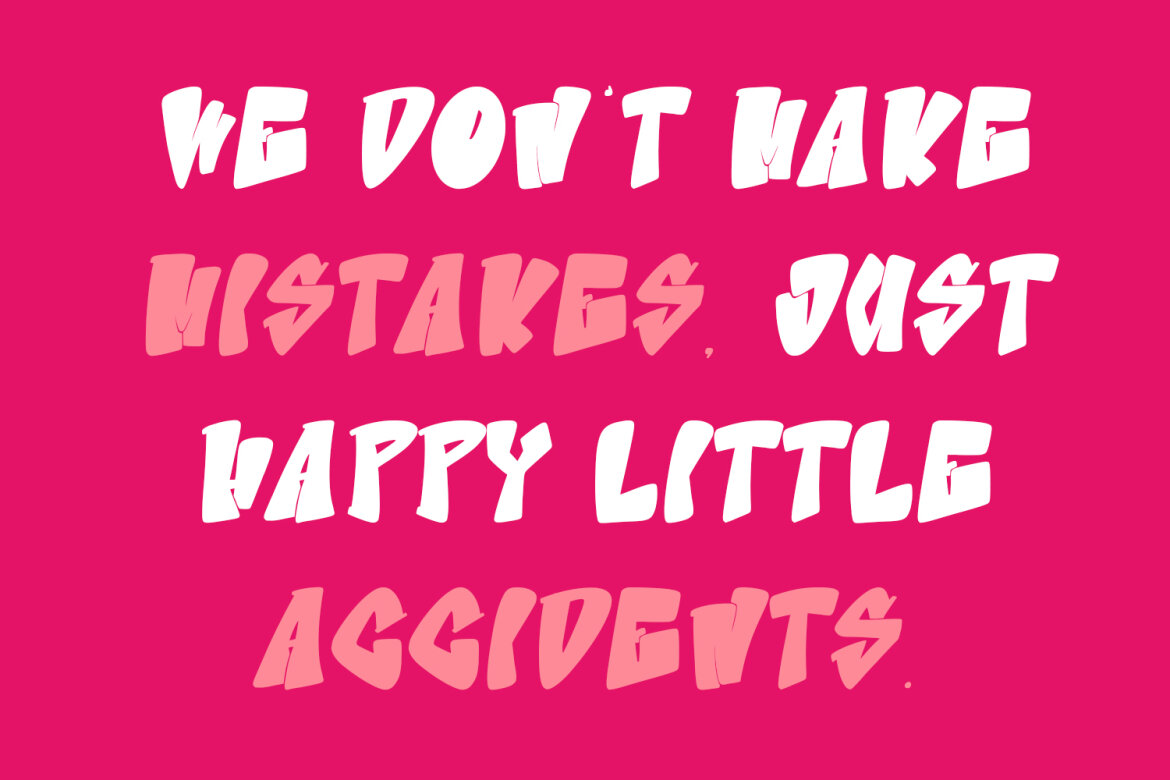 Dypre Graffiti FREE Display Font - view 6