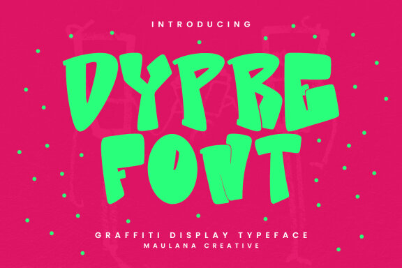 Dypre Graffiti FREE Display Font