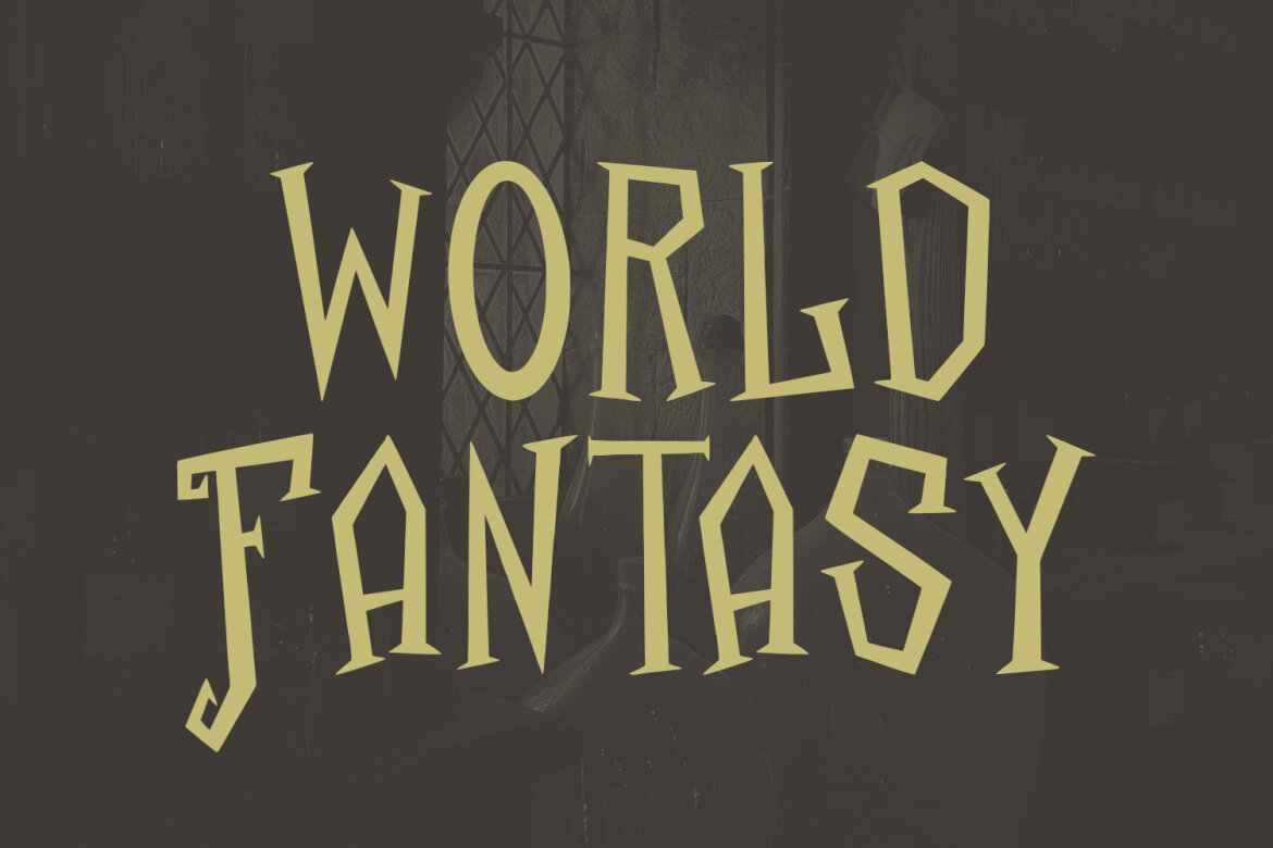 Righris Fantasy FREE Font - view 5