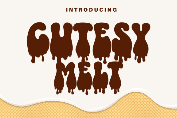Cutesy Melt FREE Font