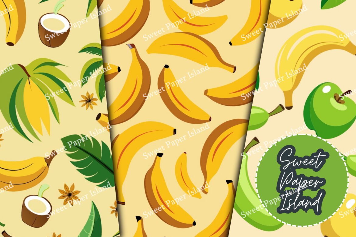 6 FREE Digital Papers - Fruit Club - view 3