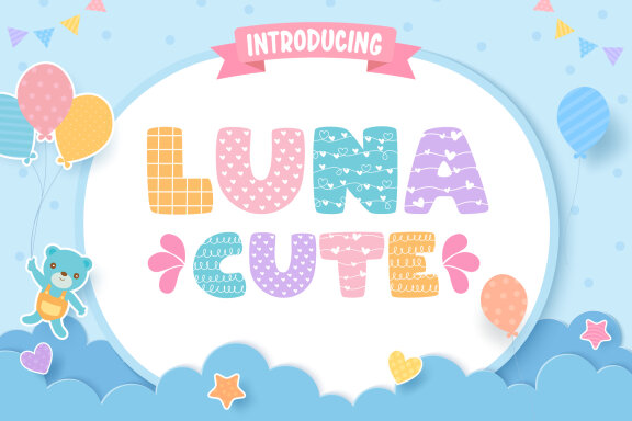 Luna Cute FREE Font