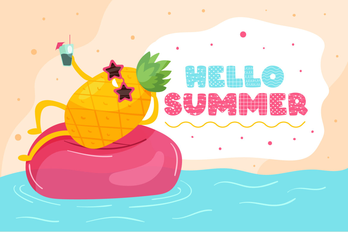 Luna Cute FREE Font - view 4