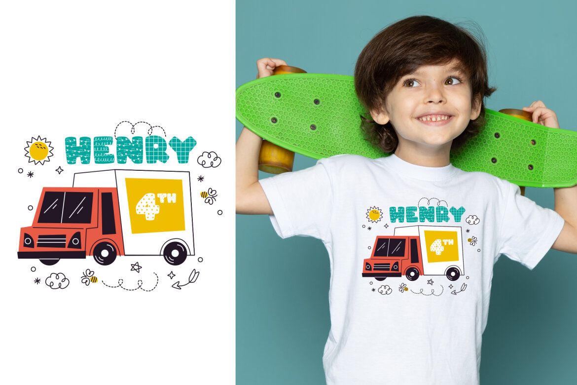 Luna Cute FREE Font - view 6