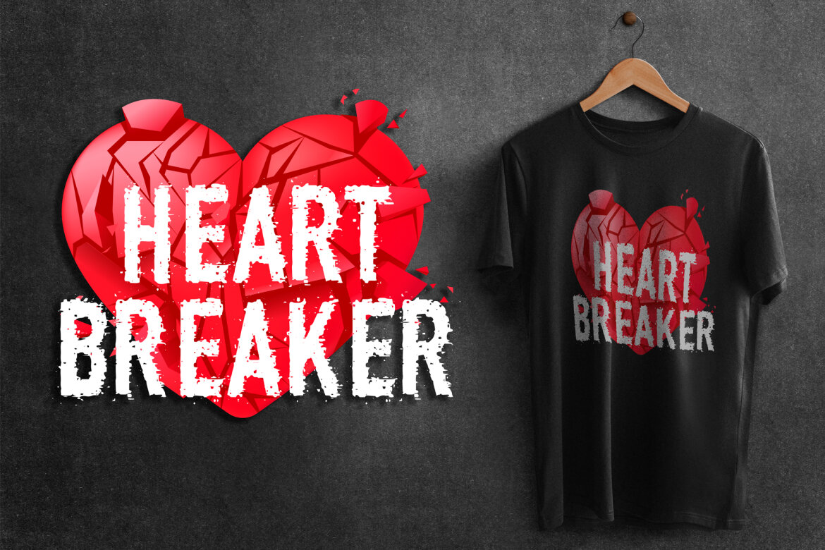 Broken FREE Font - view 8