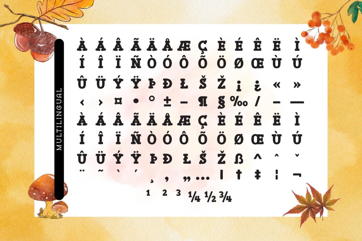 Fox Pumpkin FREE Font - view 10