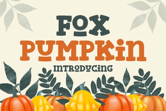 Fox Pumpkin FREE Font