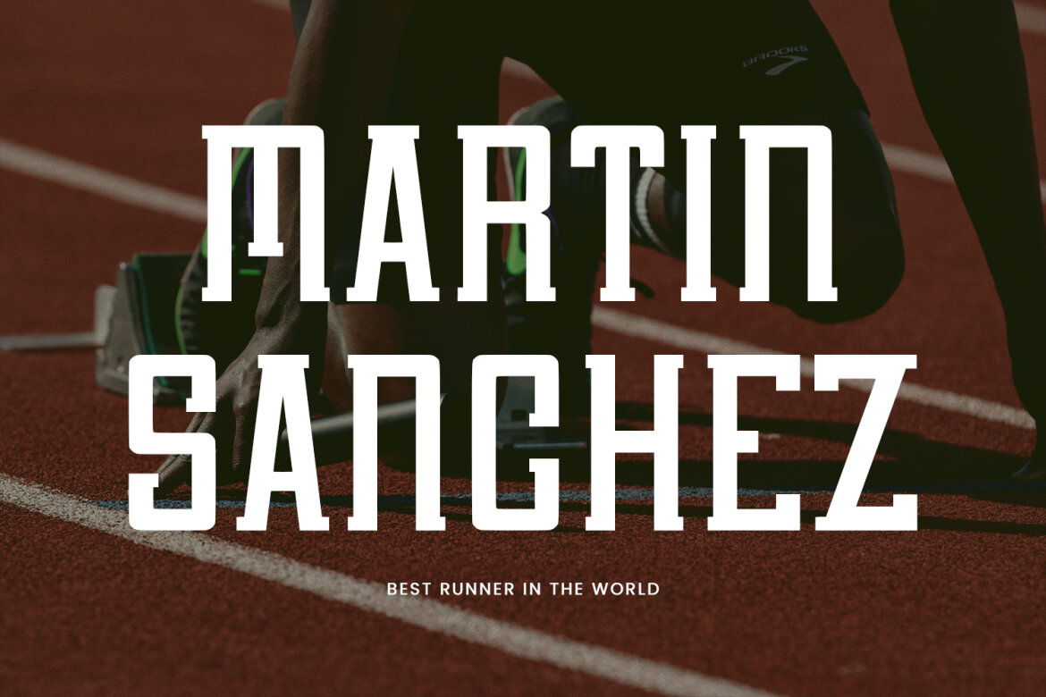 Corner Field Slab Serif FREE Font - view 5