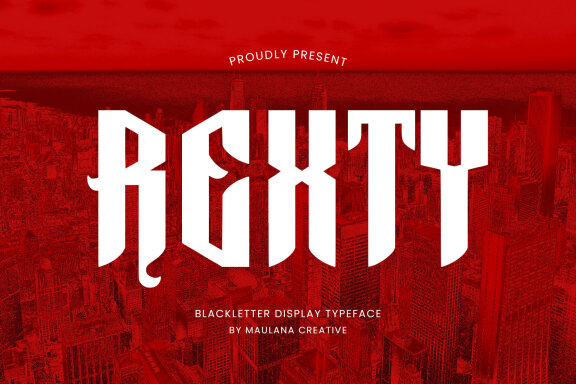 Rexty Blackletter FREE Typeface