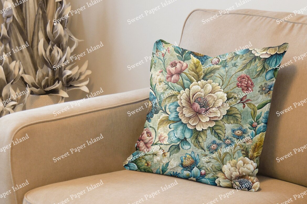 10 FREE Seamless Patterns - Garden Of Roses alternate