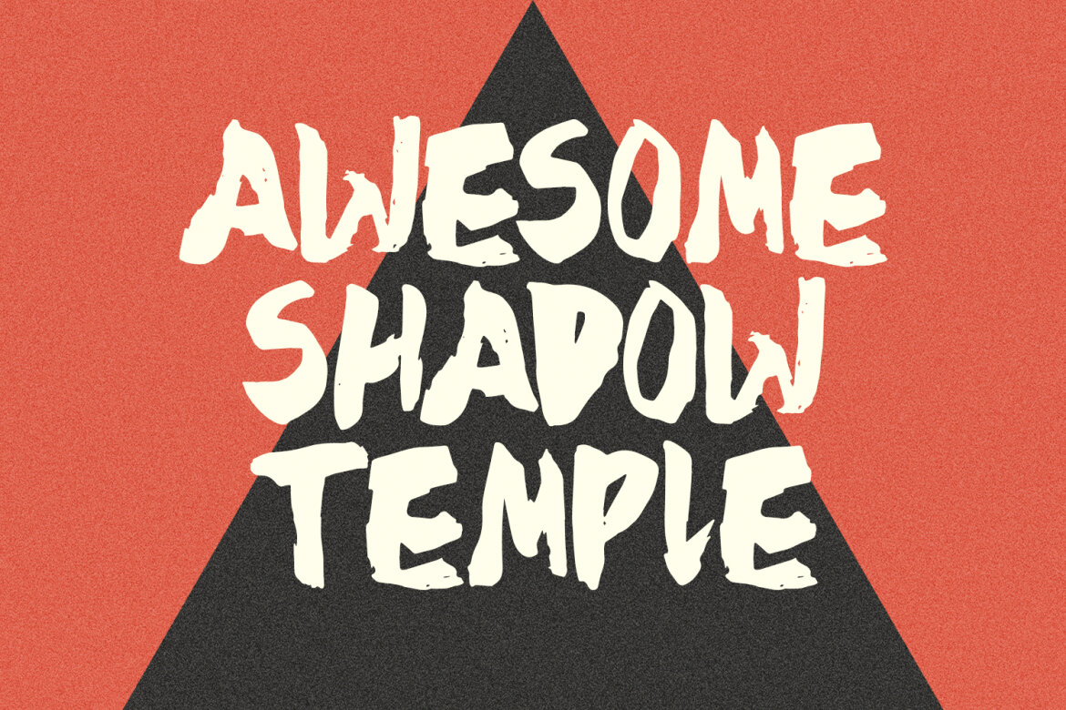 Vicest Japanese Brush FREE Font alternate