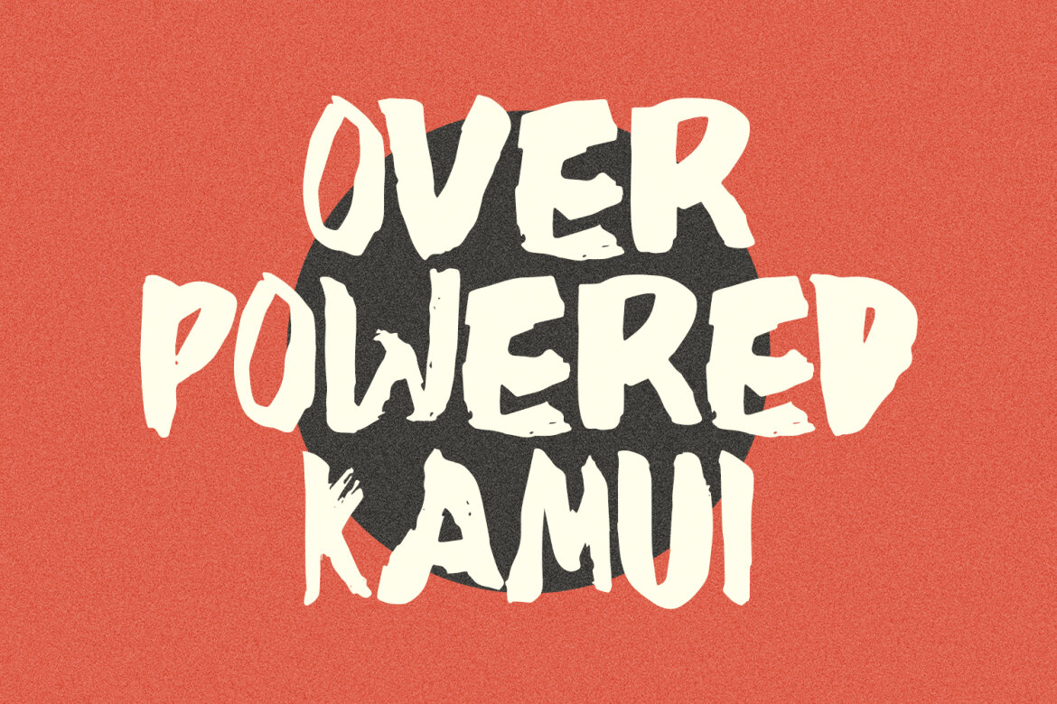 Vicest Japanese Brush FREE Font - view 4