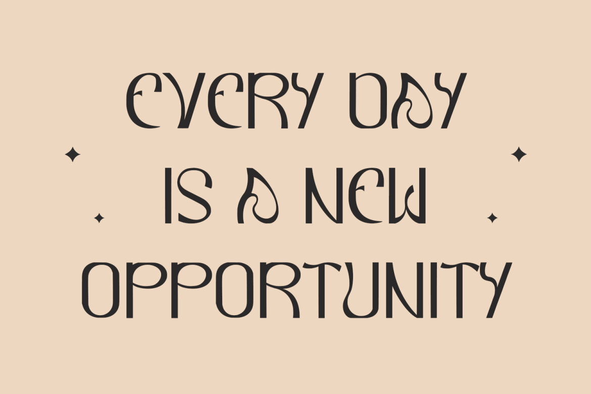 Reqiezza Decorative FREE Font - view 2