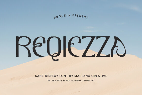 Reqiezza Decorative FREE Font