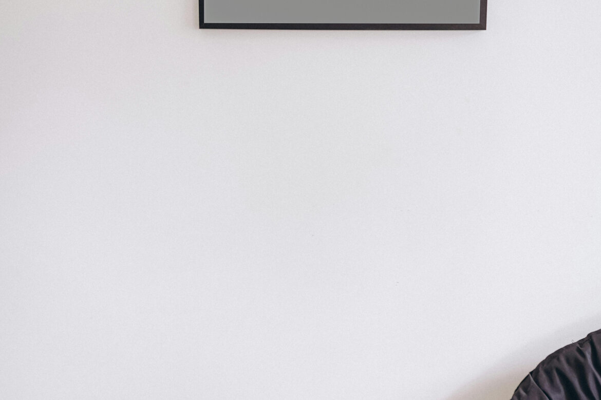 10 FREE wall photo frame mockups - view 5