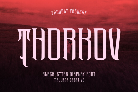 Thorkov Blackletter FREE Font