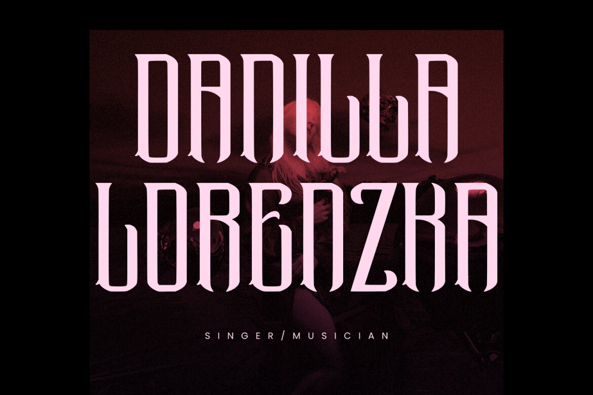 Thorkov Blackletter FREE Font - view 6