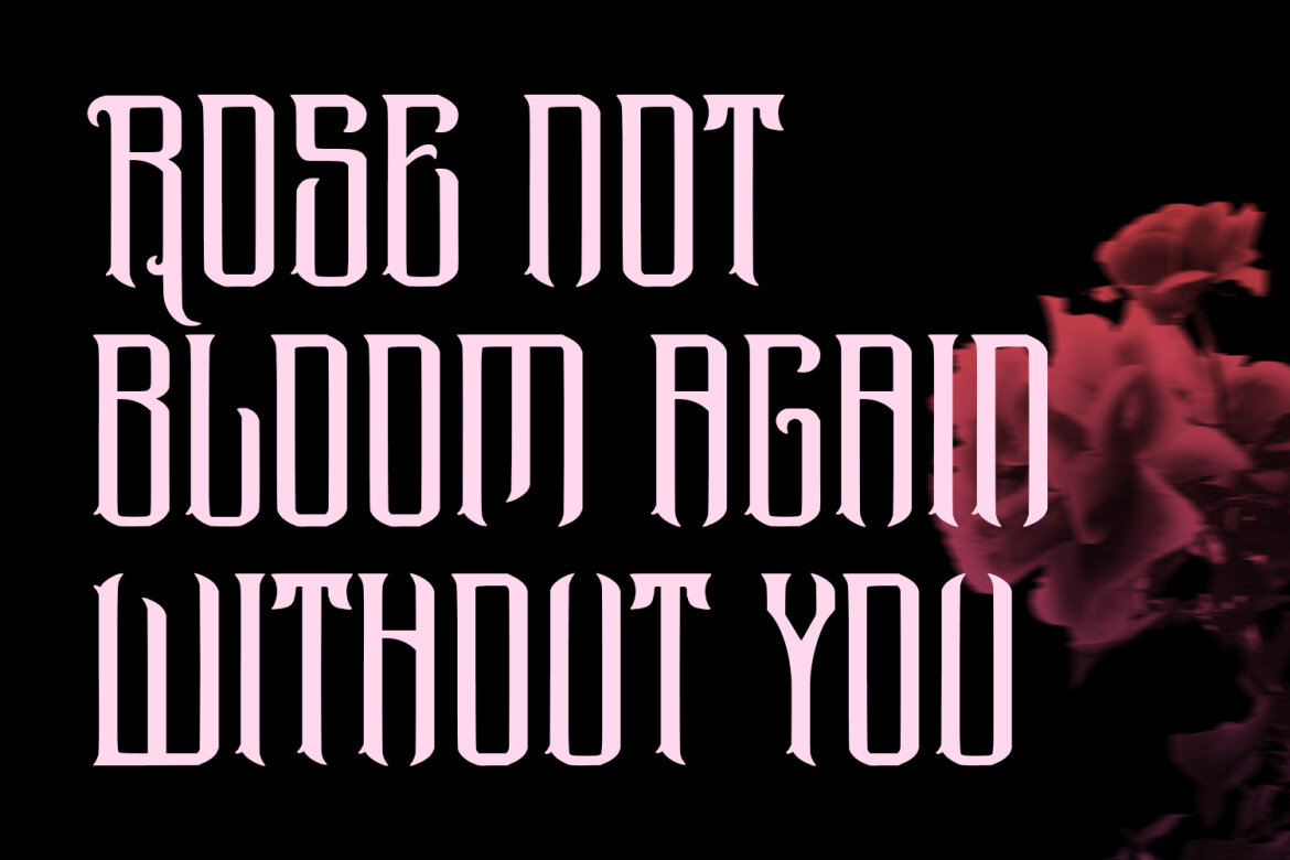 Thorkov Blackletter FREE Font - view 3