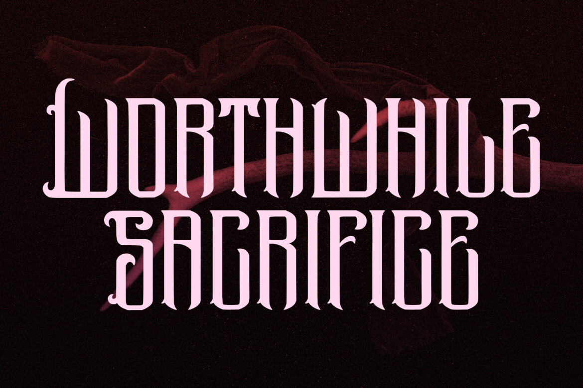 Thorkov Blackletter FREE Font alternate