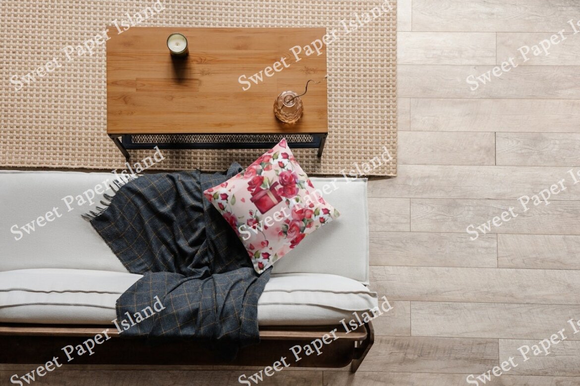 6 FREE Digital Papers - ROXANNE Garden Of Love - view 5