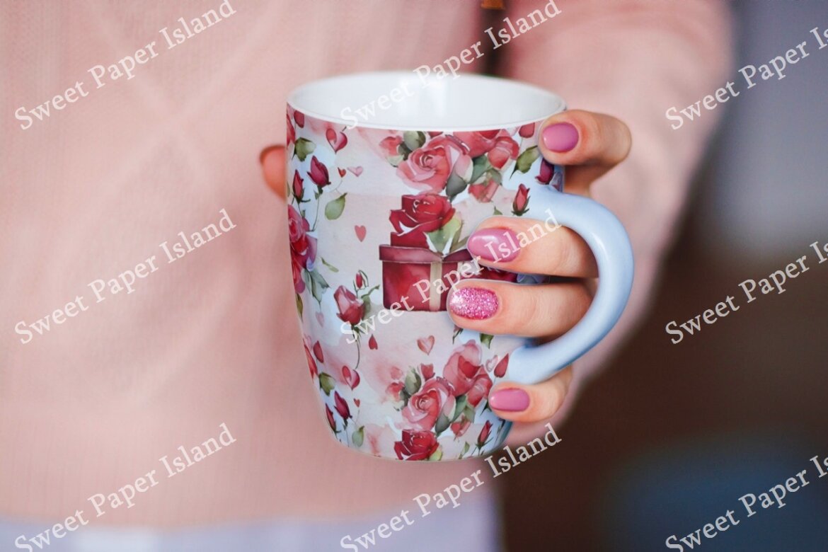 6 FREE Digital Papers - ROXANNE Garden Of Love - view 6