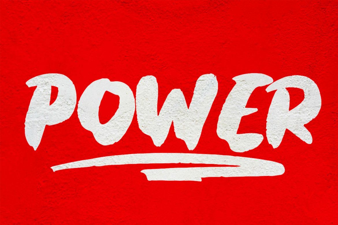 Tisgic Brush Font - view 3