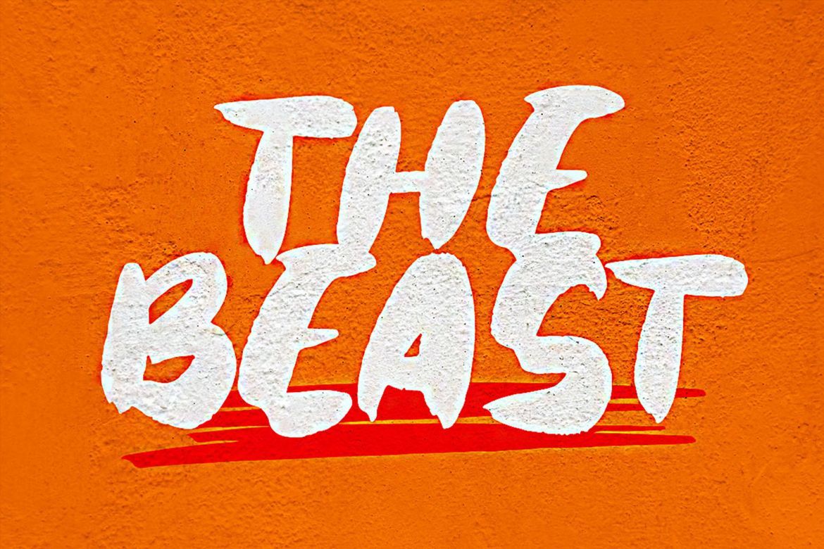 Tisgic Brush Font - view 5