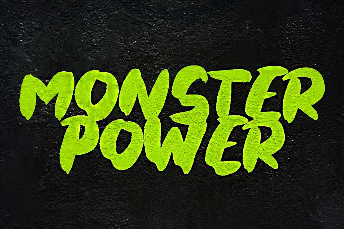 Tisgic Brush Font - view 6