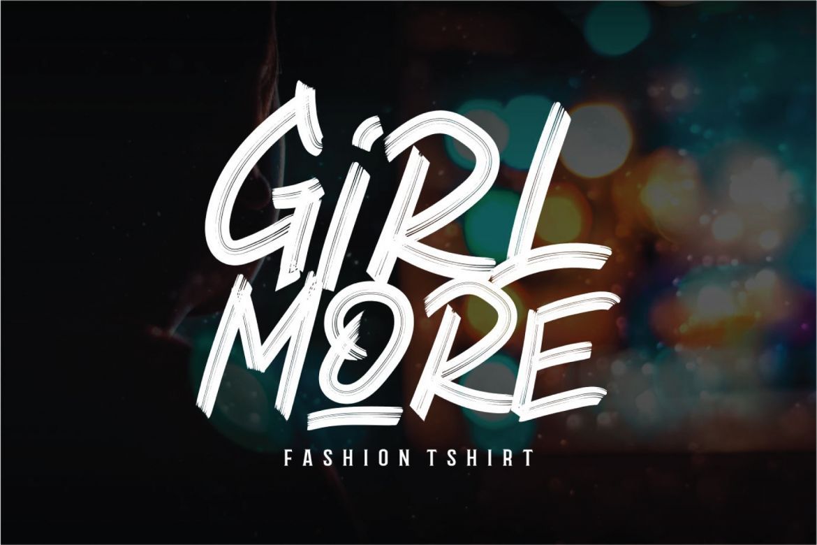 Sand Dael - Brush Font - view 3