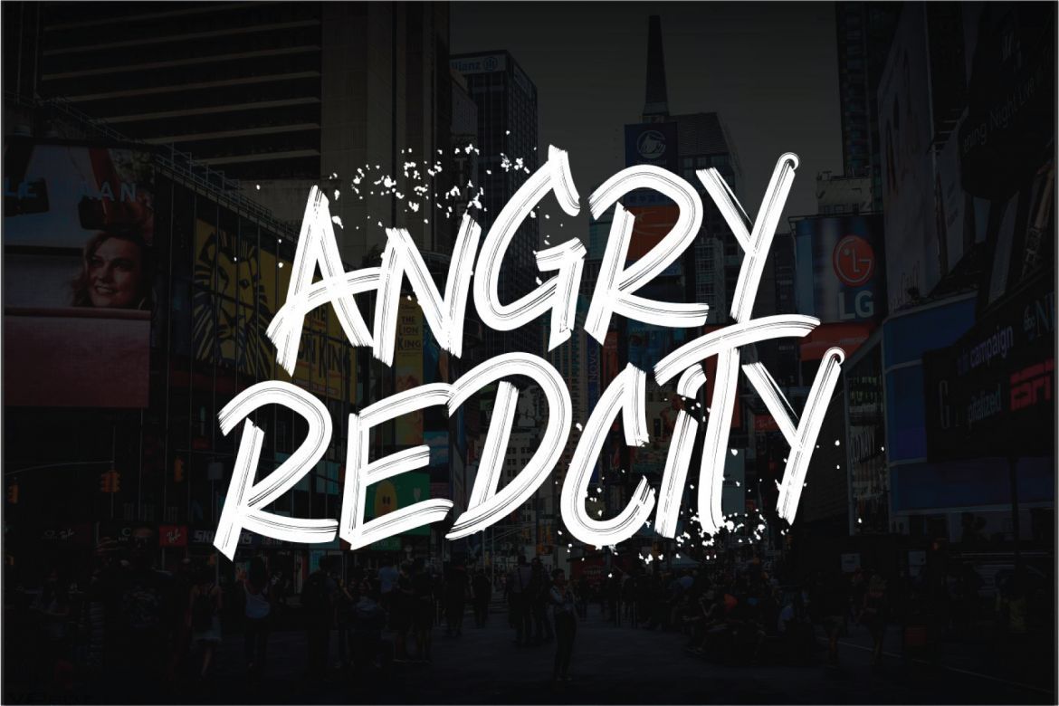 Sand Dael - Brush Font - view 4