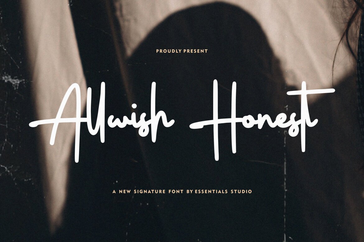 Allwish Honest FREE Font alternate