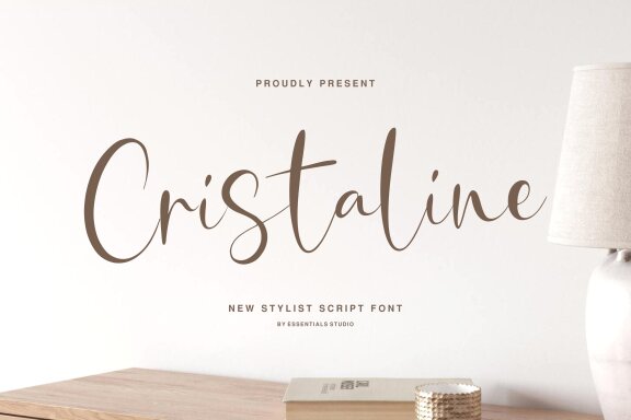 Cristaline - Stylish Script FREE Font